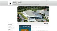 Desktop Screenshot of anchorpro.it